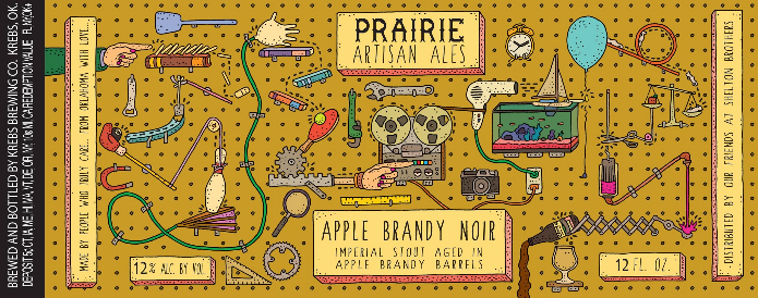 Picture of Prairie Artisan Ales Apple Brandy Barrel Noir Label