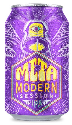 Picture of Can of Oasis Texas Brewing Meta Modern Session IPA - Session Beers in Austin