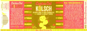 Cactus Cat Kolsch
