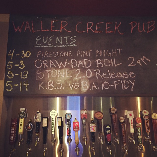 Waller Creek Pub Events