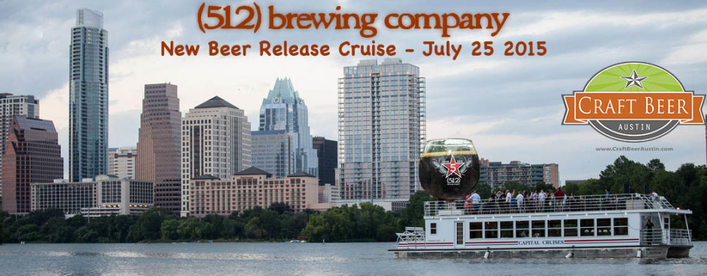 Banner for 512 Brewing New Beer Release Cruise