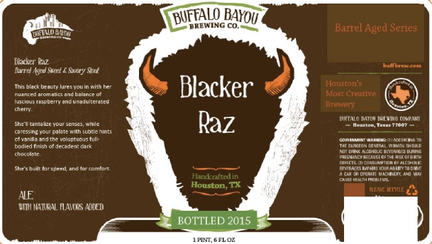Buffalo Bayou - Blacker Raz Ale