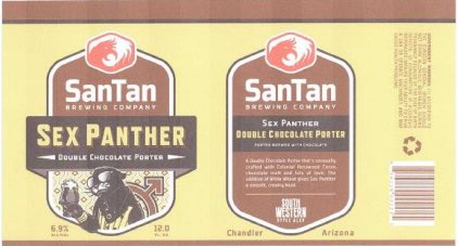 SanTan Brewing Company Sex Panther