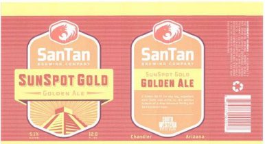 SanTan Brewing Company Sunspot Gold