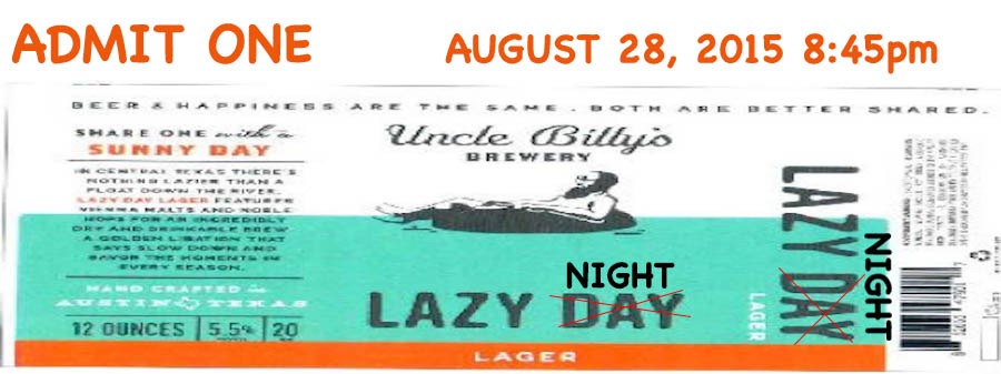 Uncle Billy's Lazy Night Cruise