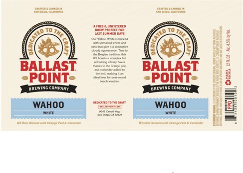 Ballast Point - Wahoo White
