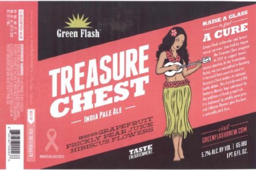 Green Flash - Treasure Chest IPA