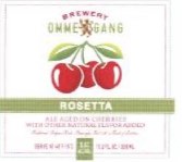 Ommegang - Rosetta Ale Aged on CherriesOmmegang - Rosetta Ale Aged on Cherries