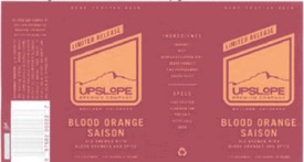 Upslope - Blood Orange Saison