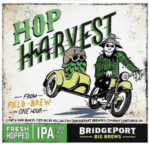 Label for Bridgeport - Hop Harvest IPA