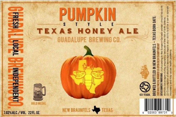 Guadalupe - Pumpkin Style Texas Honey Ale