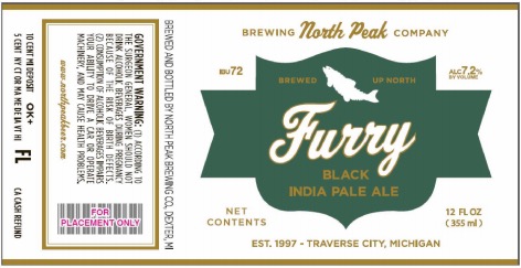 Jolly Pumpkin - North Peak Furry Black IPA