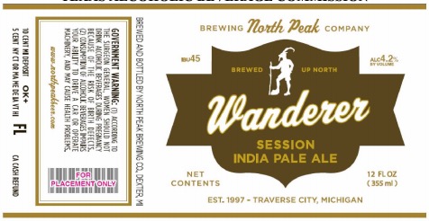 Jolly Pumpkin - North Peak Wanderer Session IPA