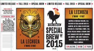 TABC LAbel for Four Corners - La Lechuza S'More Stout