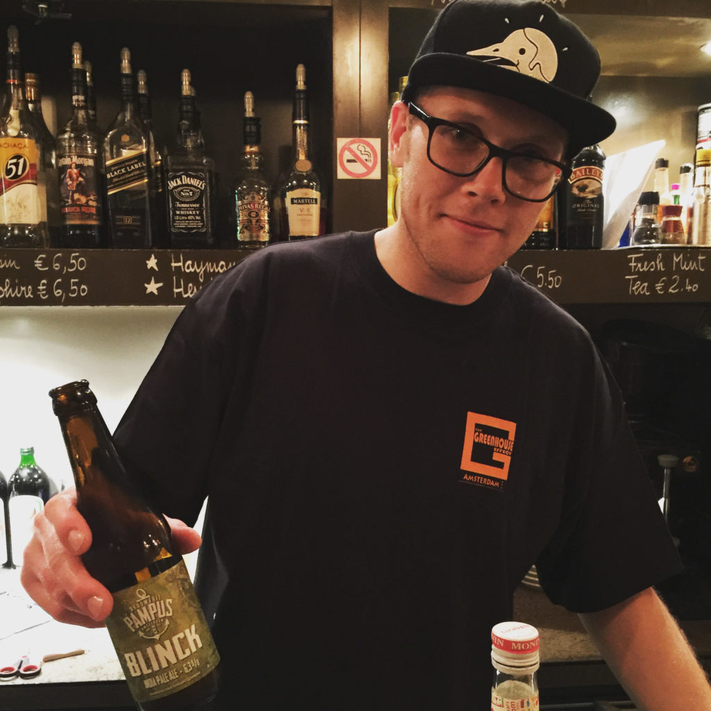 Beer Tripping In Amsterdam-Bones & Co inside The Greenhouse Effect Hotel