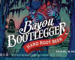 Label for Abita Bayou Bootlegger