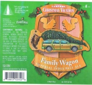 Label for Fish Family Wagon