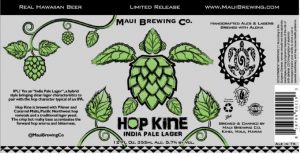 Label for Maui Hop Kine