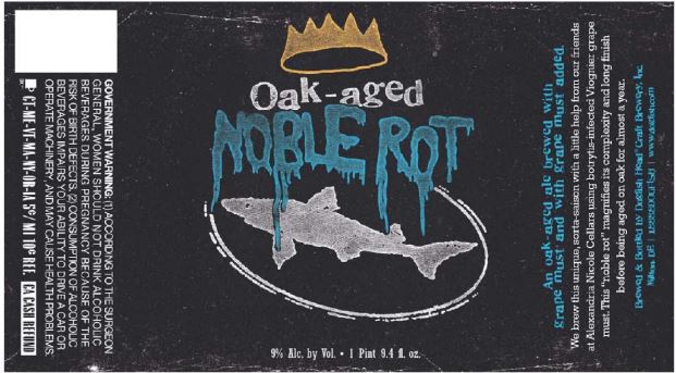TABC Label and Brewery Approvals January 4 2016-Dogfish Head Noble Rot Oak