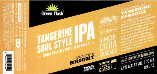 Green Flash - Tangerine Soul Style