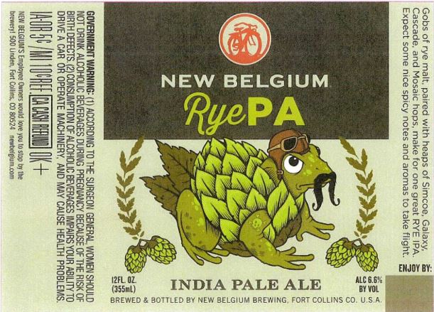 New Belgium RyePA