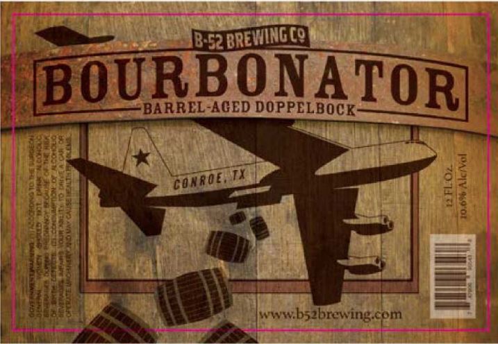 TABC Label for b52 bourbonator