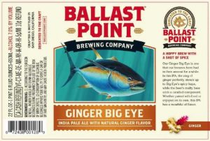 ballast point ginger big ey