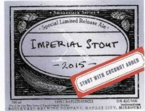 bouldevard imperial stout