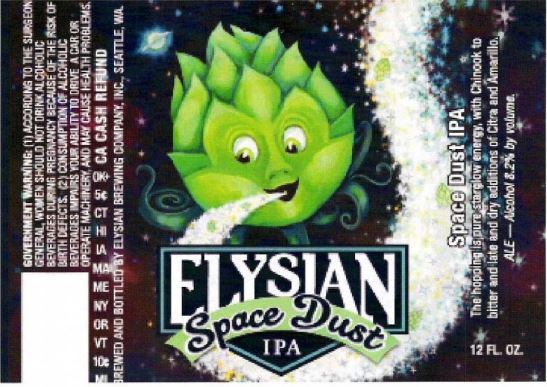 TABC Label for elysium space dust