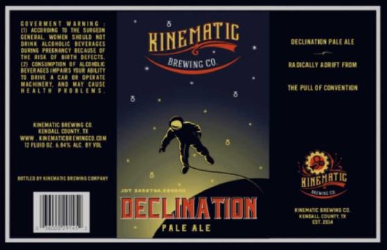 TABC Label for kinematic declination