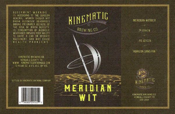 TABC Label for kinematic meridian wit
