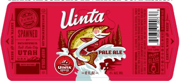 TABC Label for uinta pale ale