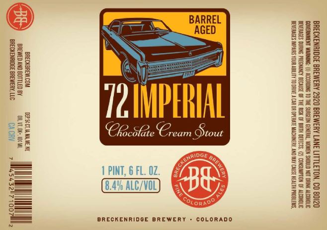 breckenridge 72 imperial chocolate cream