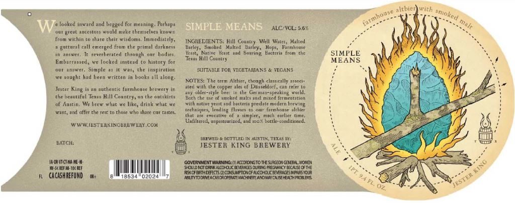jester king simple means