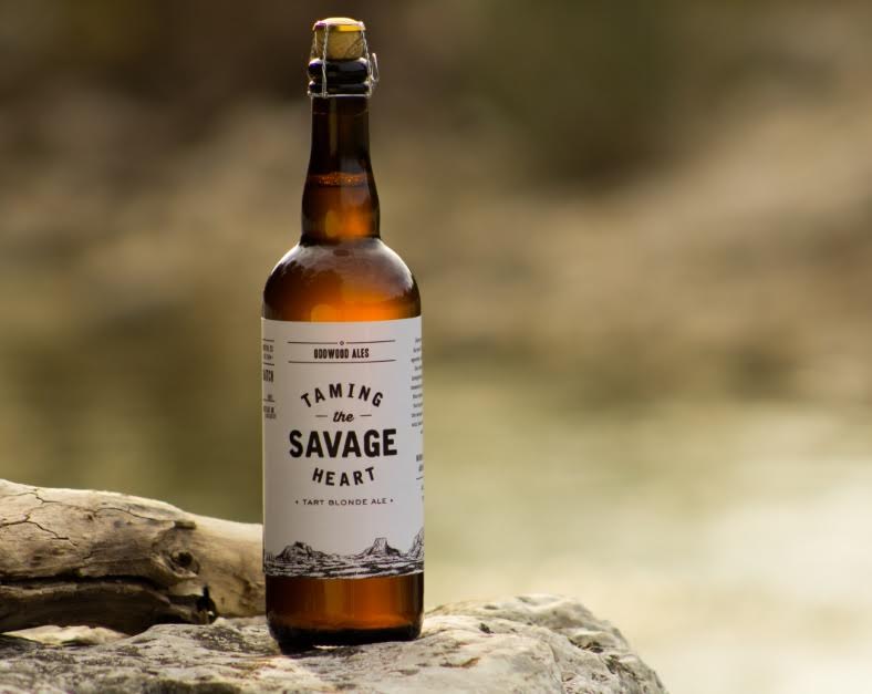 Photo of 750ml Bomber of oddwoods ales taming of the savage heart