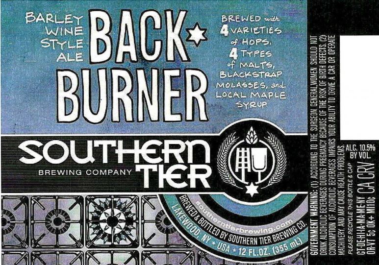 southern tier back burner