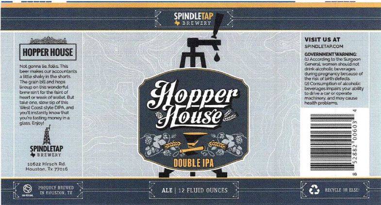 spindle tap hopper house
