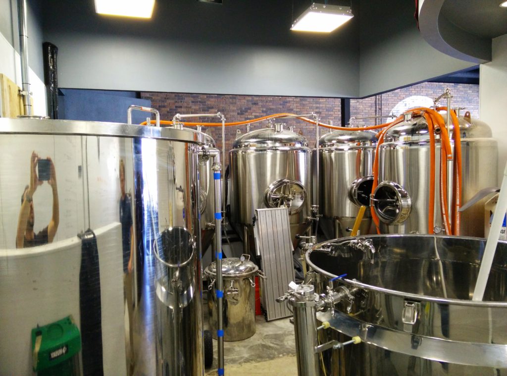 Red Horn Coffee and Brewing Co Brew Tanks