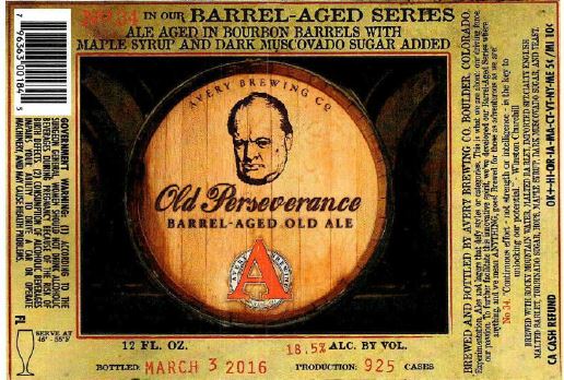 avery old perserverance