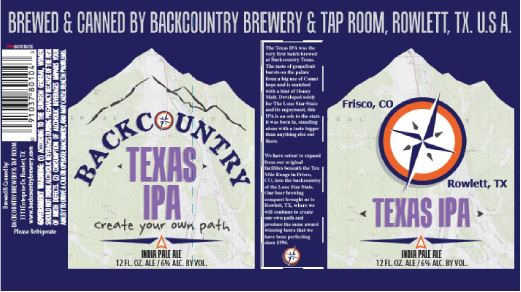 backcountry texas ipa