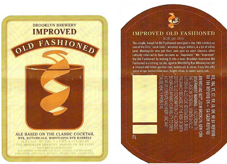 brooklyn improved old fashio
