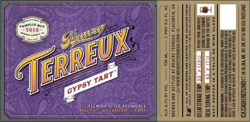 bruery gypsy tart