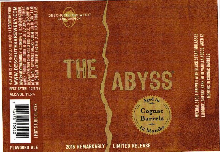 deschutes abyss cognac