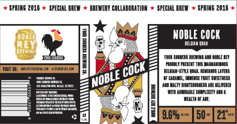 four corners noble cock