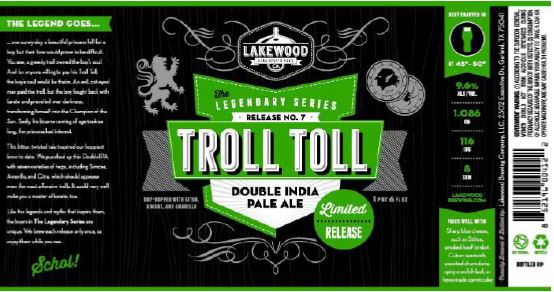 lakewood troll toll