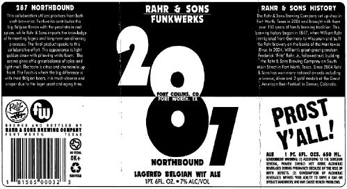 rahr sons northbound 287