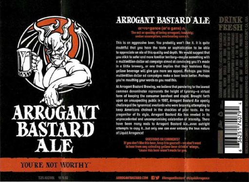 stone arrogant bastard