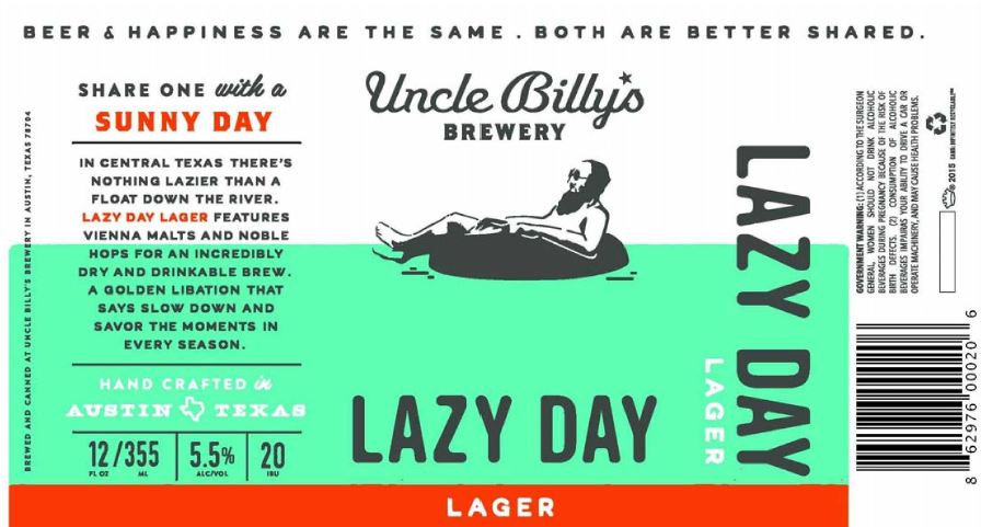 uncle billys lazy day