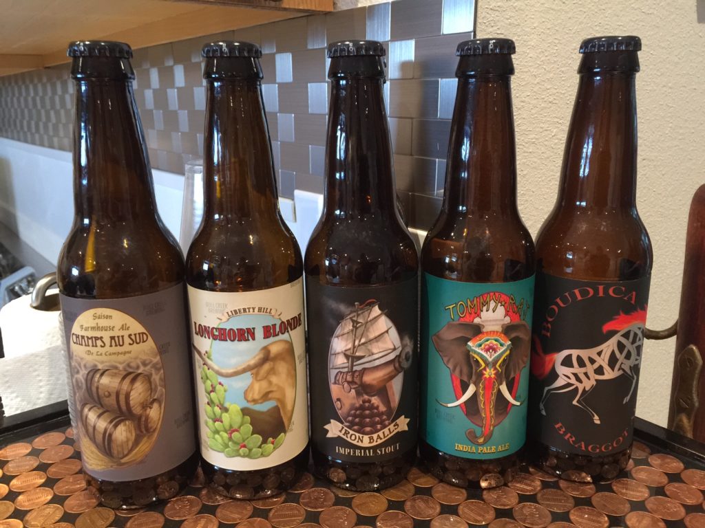 Bull Creek Brewing Beers