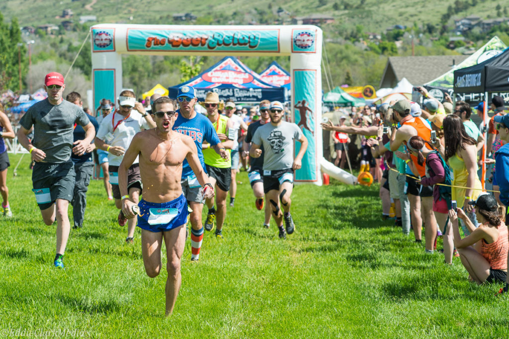 Burning Can Oskar Blues Beer Relay